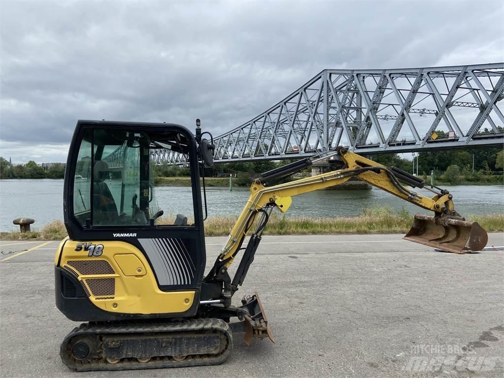 Yanmar SV18 Mini bagri <7t