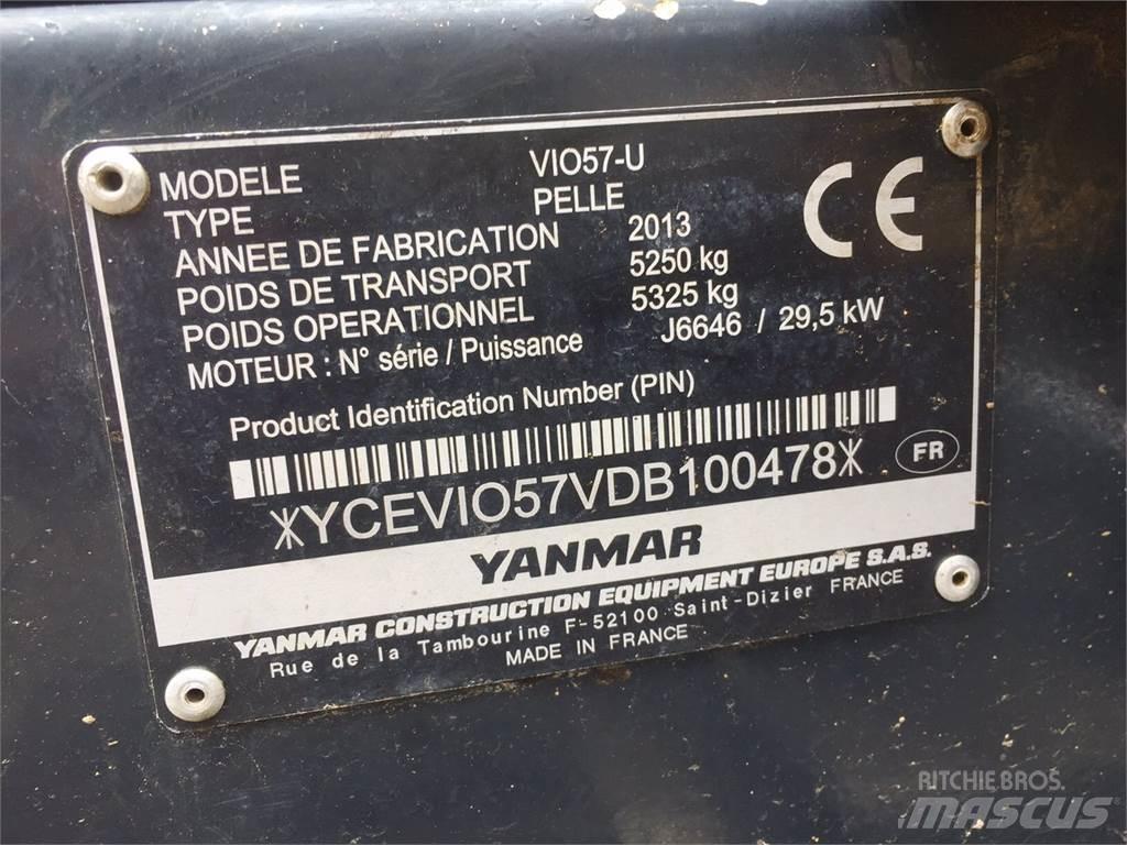 Yanmar VIO57 Mini bagri <7t