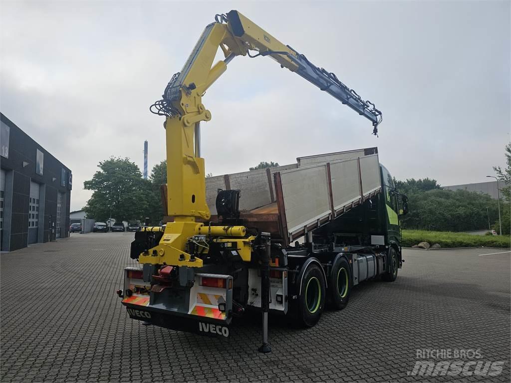 Iveco Stralis 560 6x4 Razstavljivi tovornjaki z žičnimi dvigali