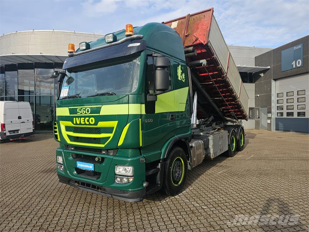 Iveco Stralis 560 6x4 Razstavljivi tovornjaki z žičnimi dvigali