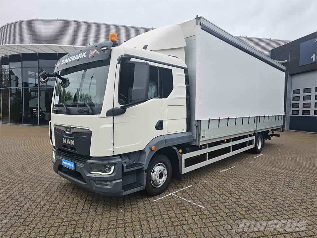 MAN TGL 12.250 Tovornjaki s ponjavo