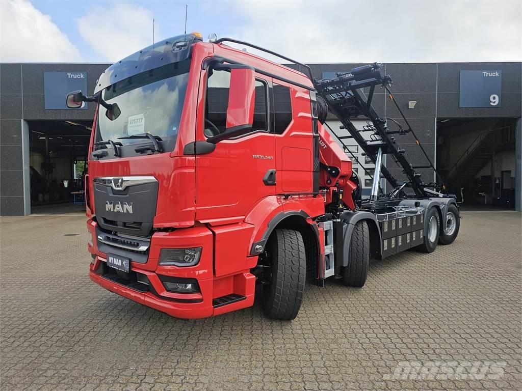 MAN TGS 35.540 8X2H-6 Razstavljivi tovornjaki z žičnimi dvigali