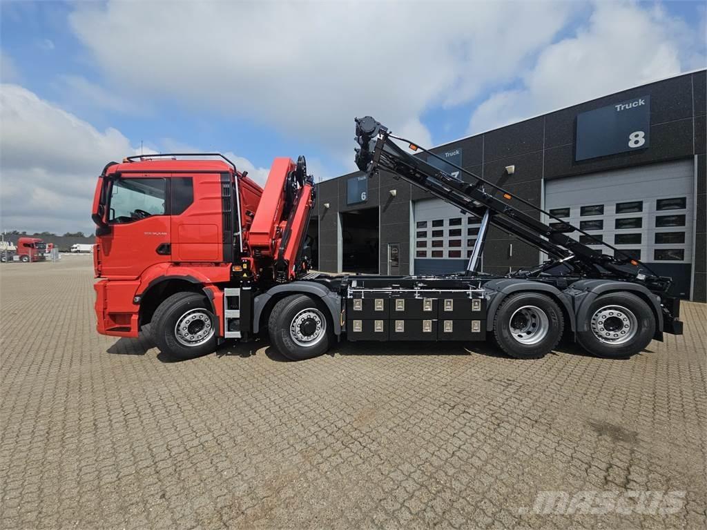 MAN TGS 35.540 8X2H-6 Razstavljivi tovornjaki z žičnimi dvigali
