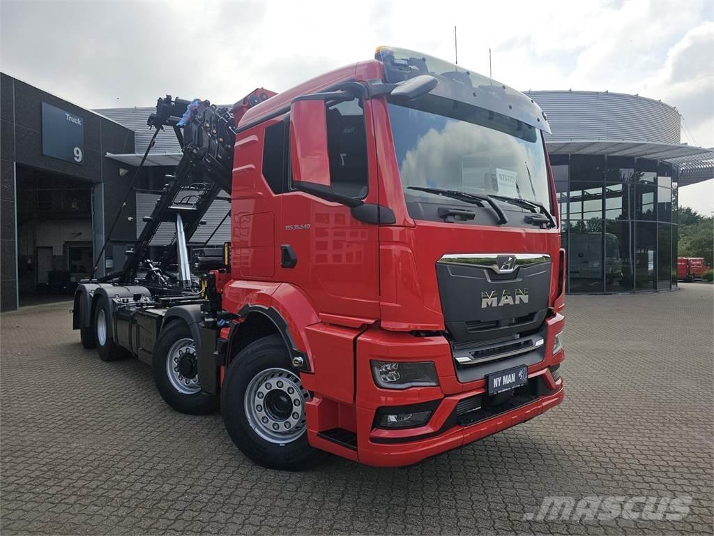 MAN TGS 35.540 8X2H-6 Razstavljivi tovornjaki z žičnimi dvigali