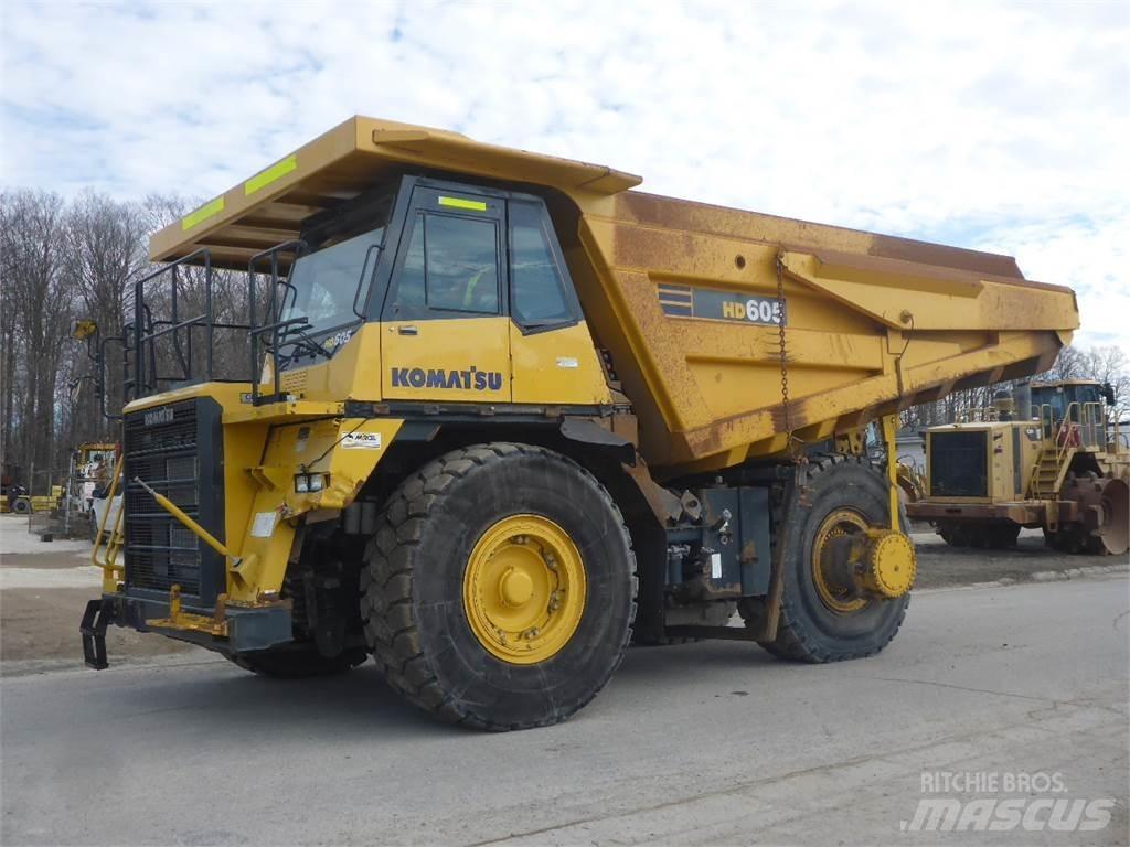 Komatsu HD605-7 Togi demperi
