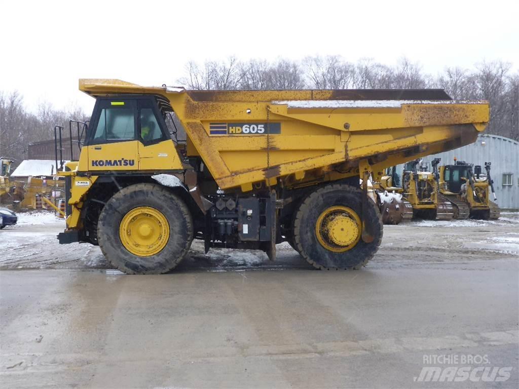 Komatsu HD605-7 Togi demperi