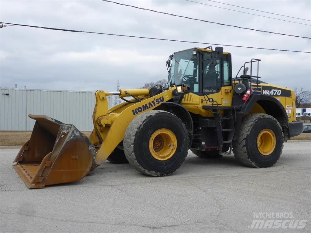 Komatsu WA470-8 Kolesni nakladalci