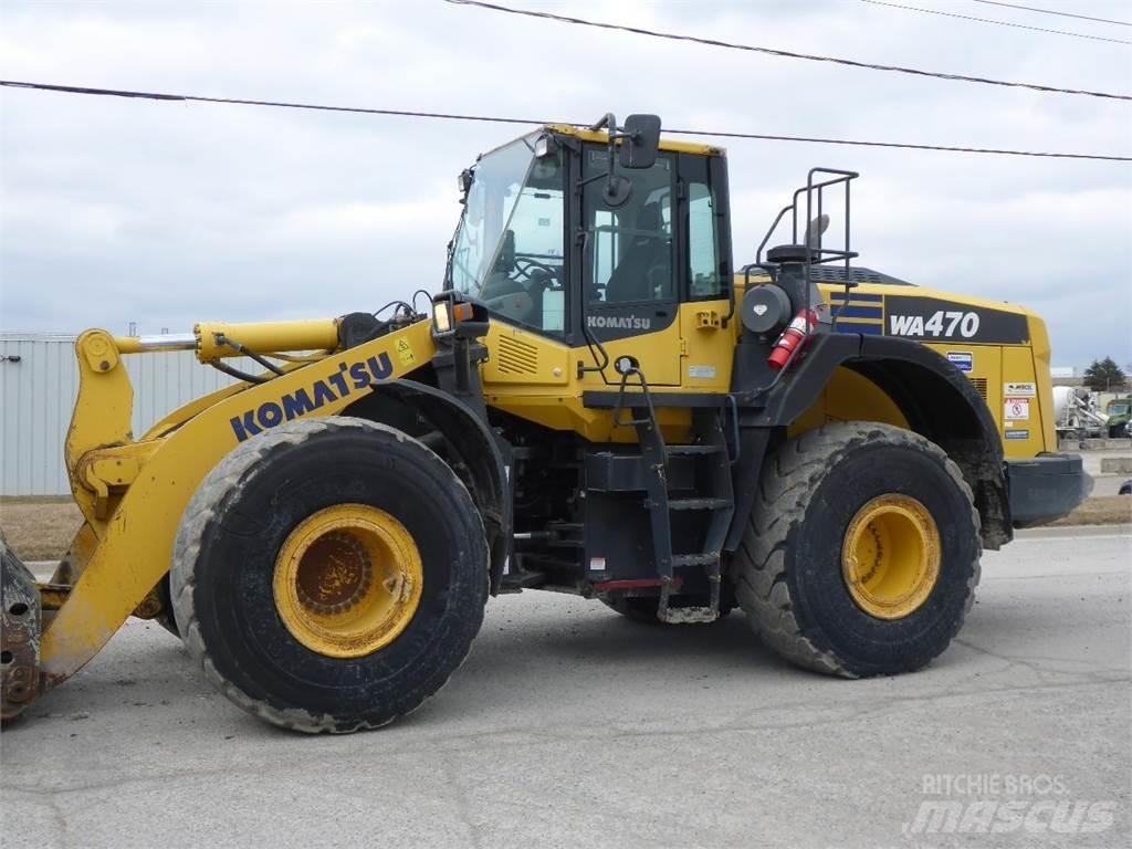 Komatsu WA470-8 Kolesni nakladalci