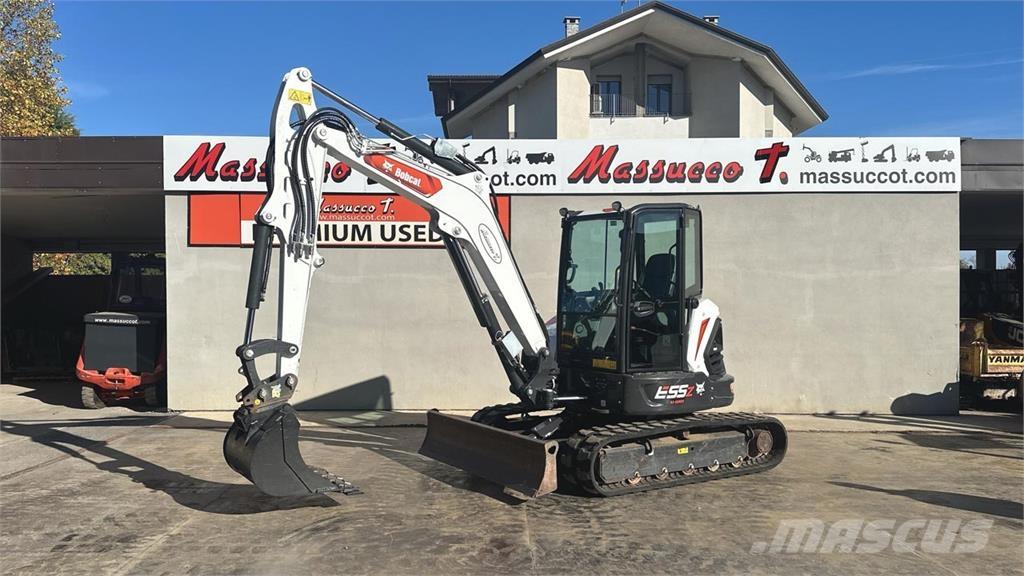 Bobcat E55Z Mini bagri <7t
