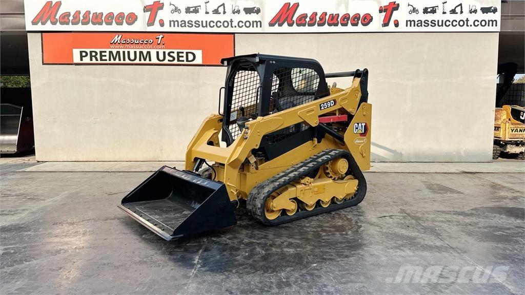 CAT 259D Skid steer mini nakladalci