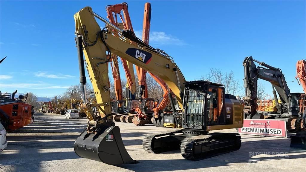 CAT 323E Bagri goseničarji