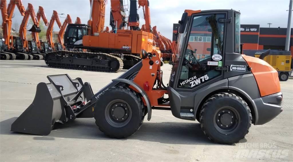 Hitachi ZW75 – 6C Kolesni nakladalci