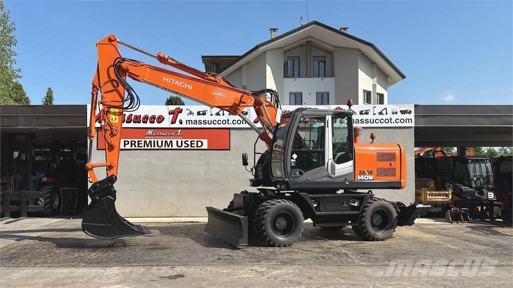 Hitachi ZX140WT-3 Bagri na kolesih