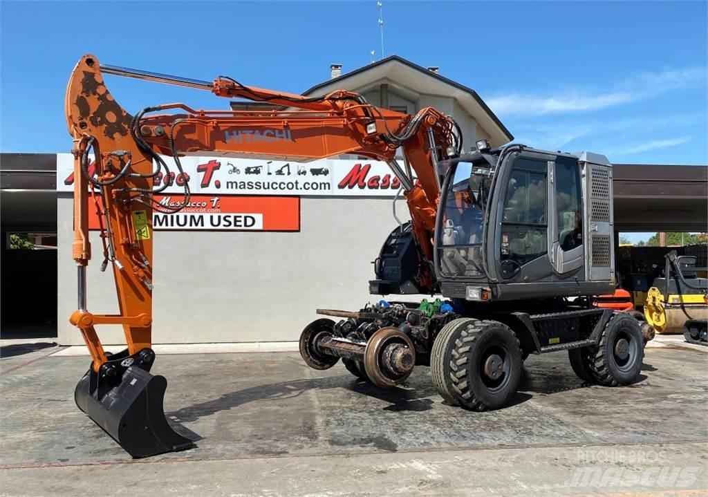 Hitachi ZX170PRR Bagri na kolesih