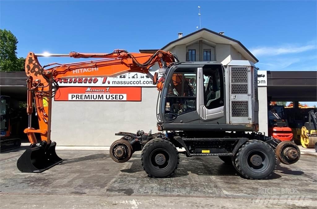Hitachi ZX170PRR Bagri na kolesih