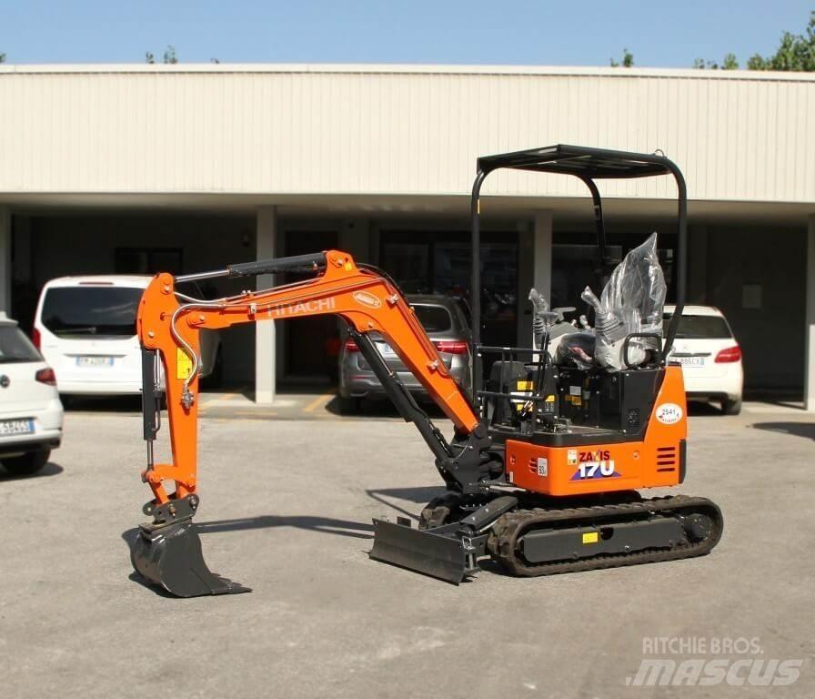 Hitachi ZX17U-6 YR Mini bagri <7t