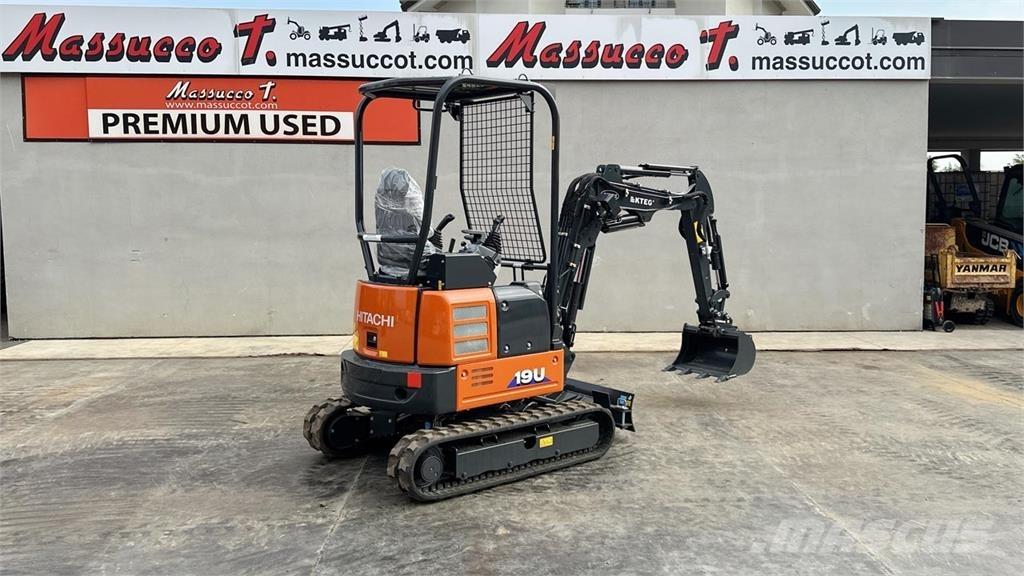 Hitachi ZX19U-2P Mini bagri <7t