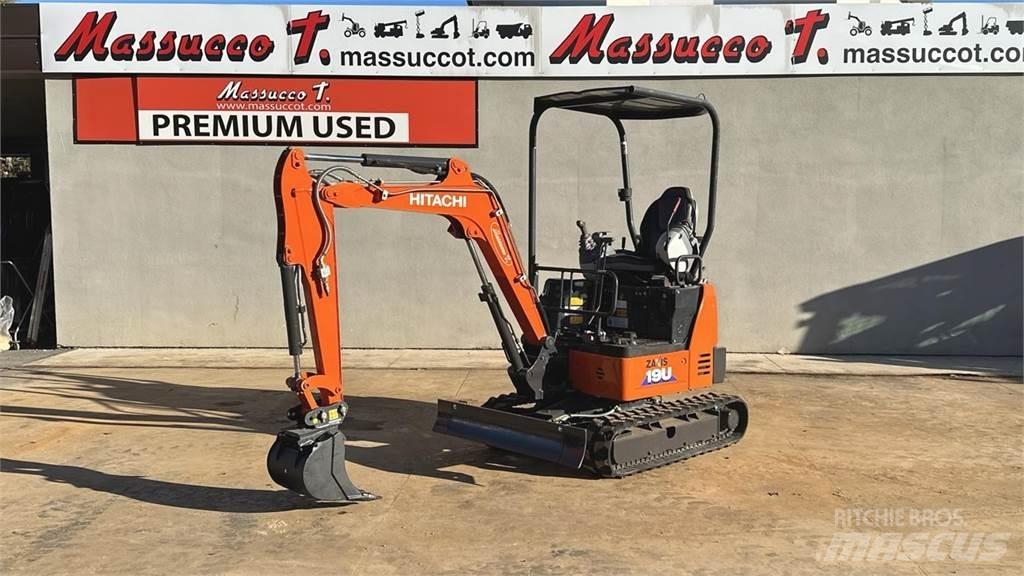 Hitachi ZX19U 5A YLR Mini bagri <7t