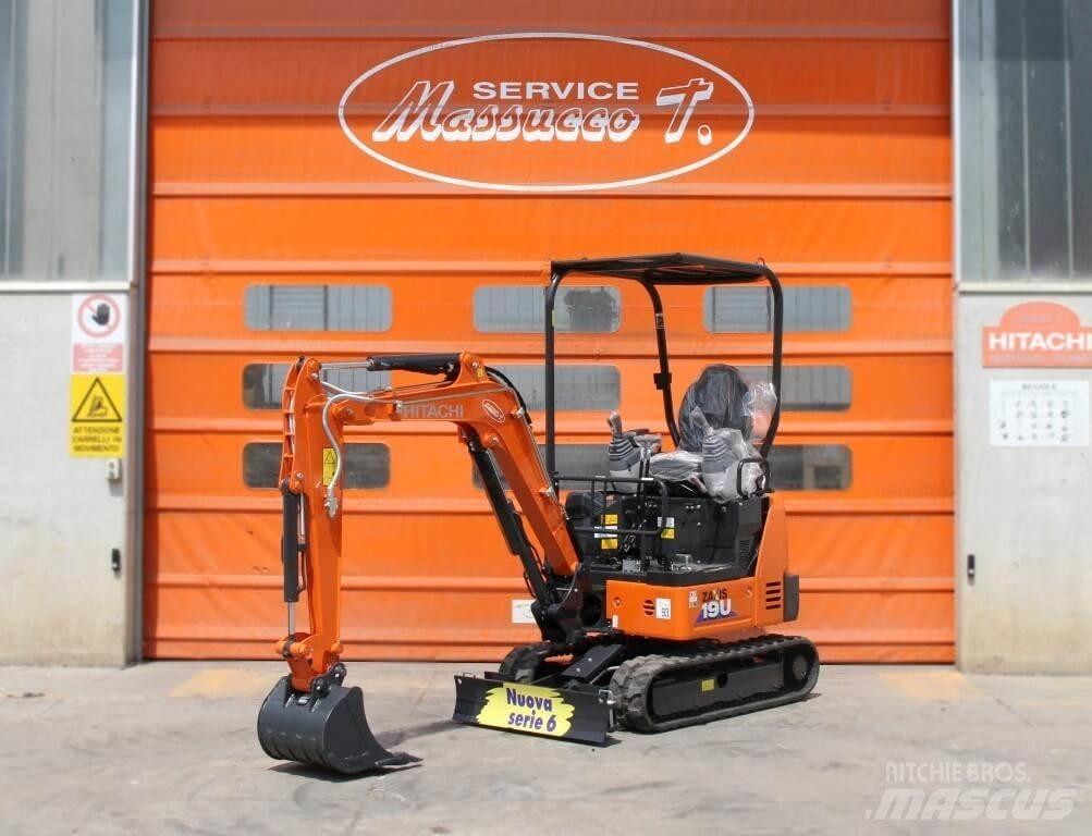 Hitachi ZX19U-6 Mini bagri <7t