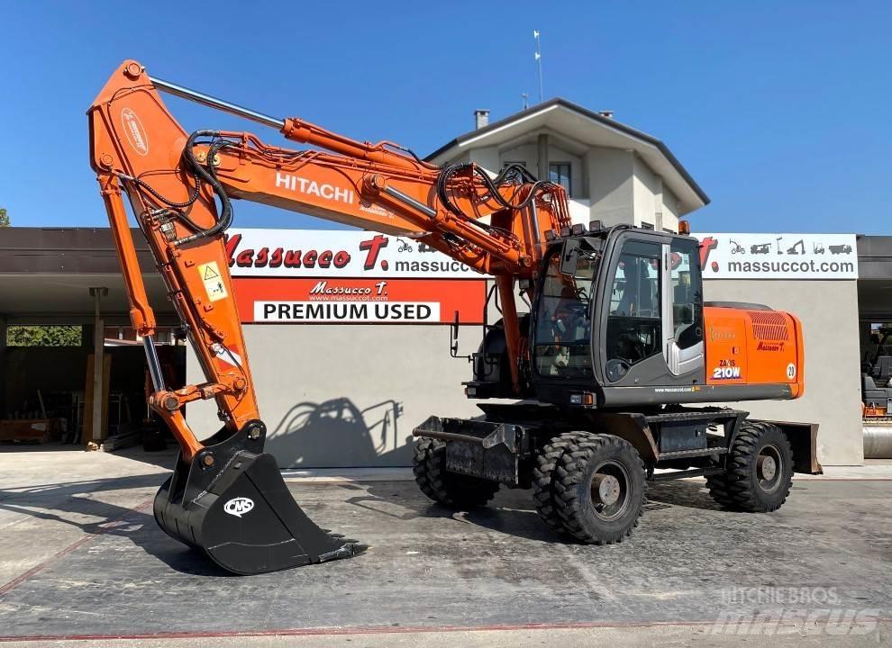 Hitachi ZX210W-3 Bagri na kolesih