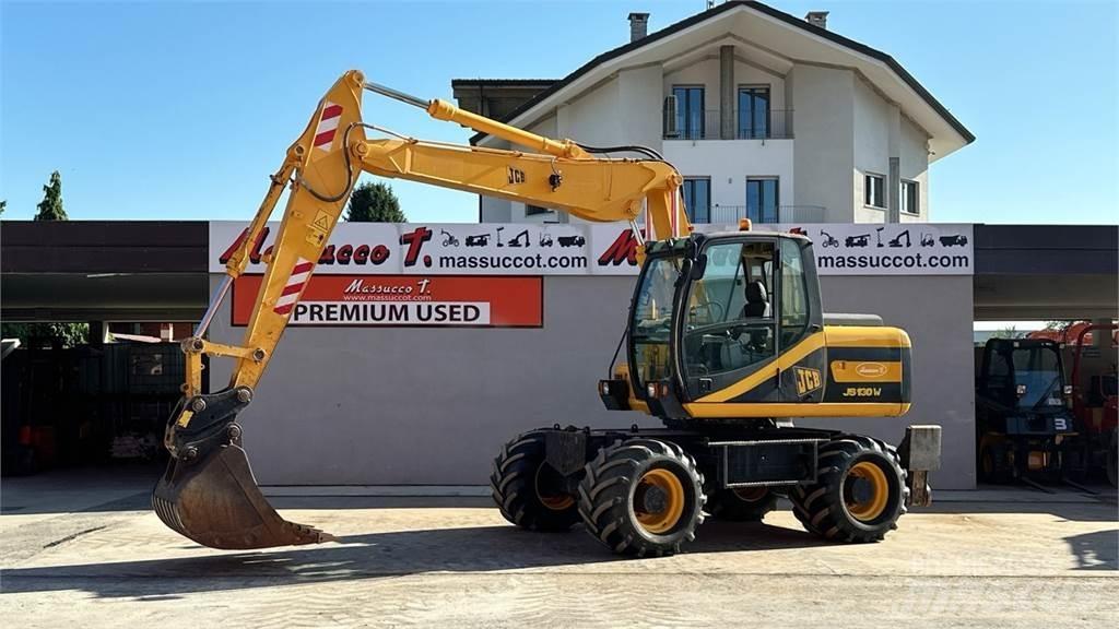 JCB JS130W 4x4 Bagri na kolesih