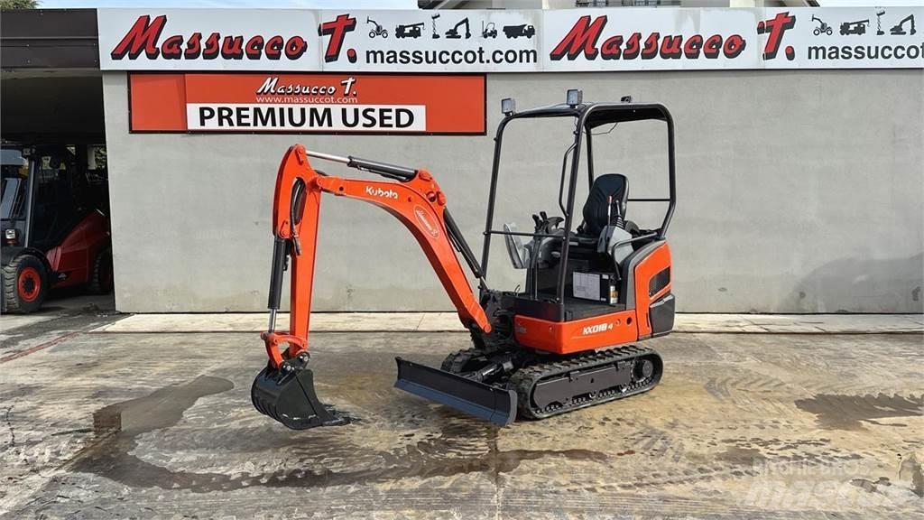 Kubota KX018-4 Mini bagri <7t
