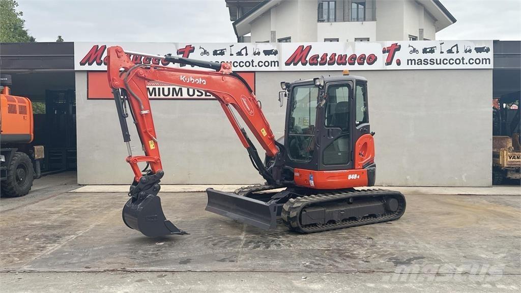 Kubota U48-4 Mini bagri <7t
