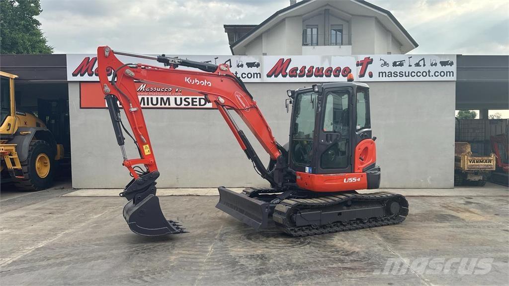 Kubota U55-4 Mini bagri <7t