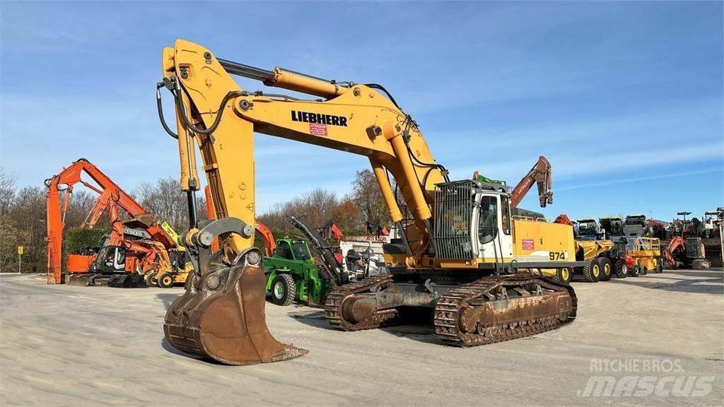 Liebherr R974C HDSL Bagri goseničarji