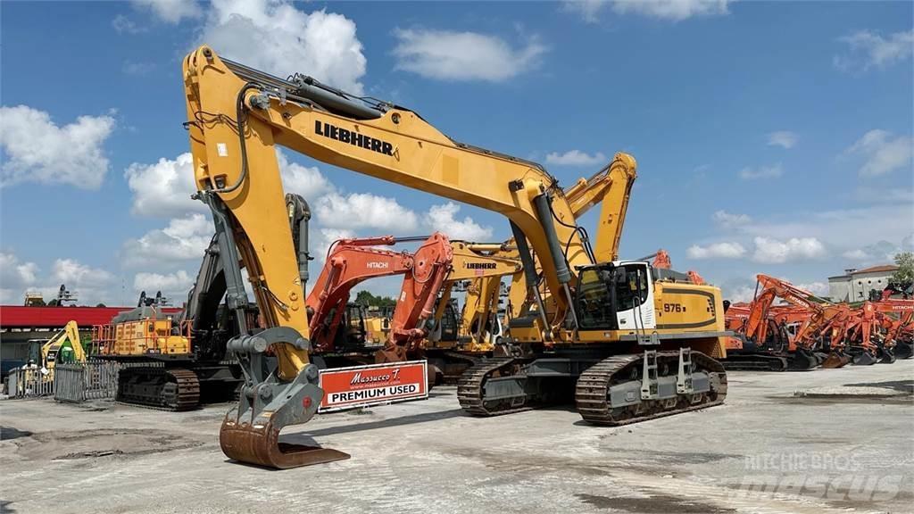 Liebherr R976 LC V Bagri goseničarji