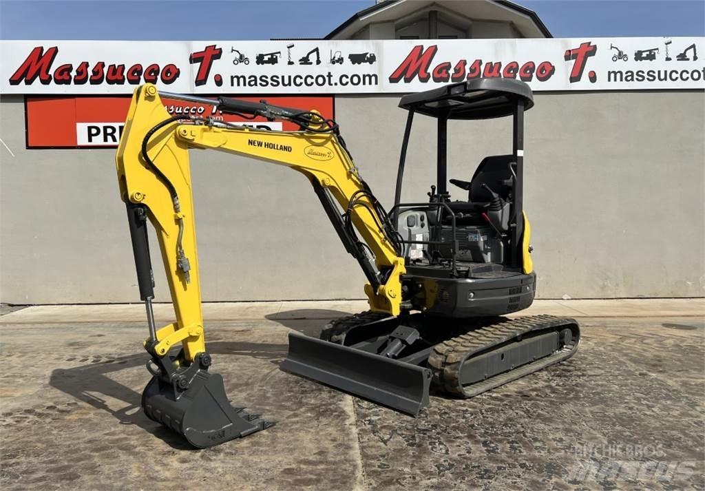 New Holland E29B SR Mini bagri <7t