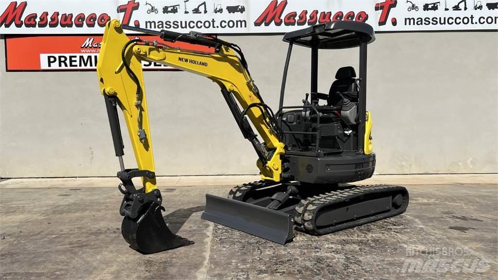 New Holland E29B SR Mini bagri <7t
