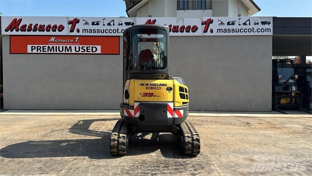 New Holland E39B SR Mini bagri <7t