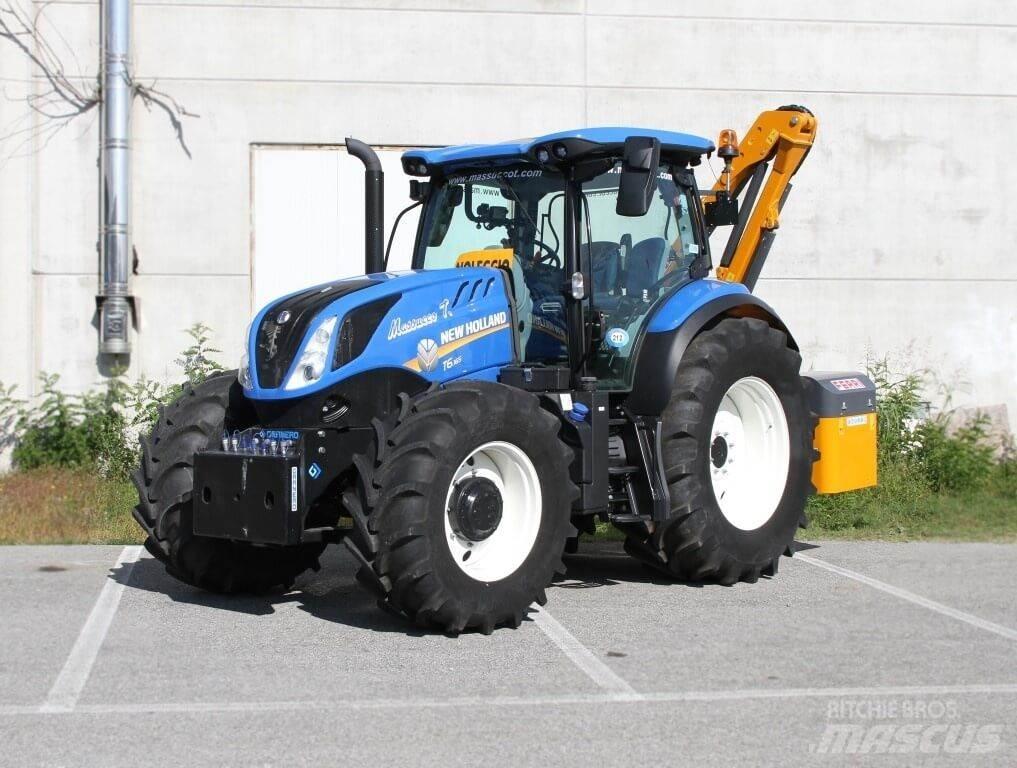 New Holland T6-165 - 4X4 Snežne deske in plugi