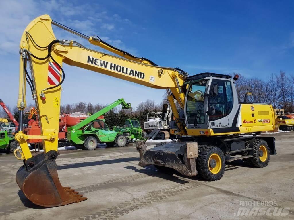 New Holland WE210 Bagri na kolesih