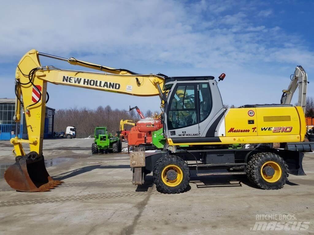 New Holland WE210 Bagri na kolesih