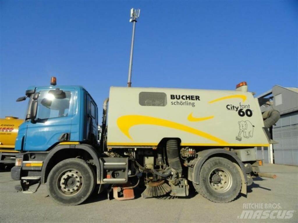 Scania P 230 Bucher Pometalni stroji