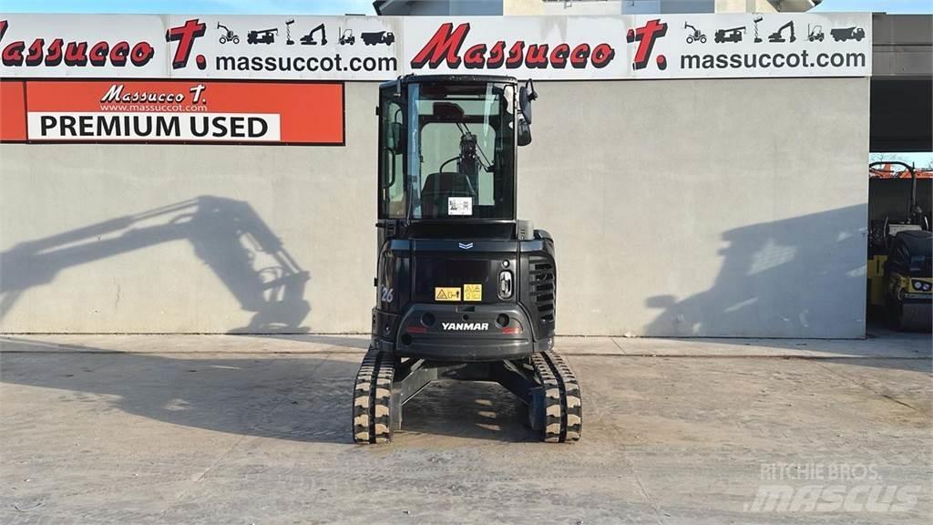 Yanmar VIO26-6 Mini bagri <7t