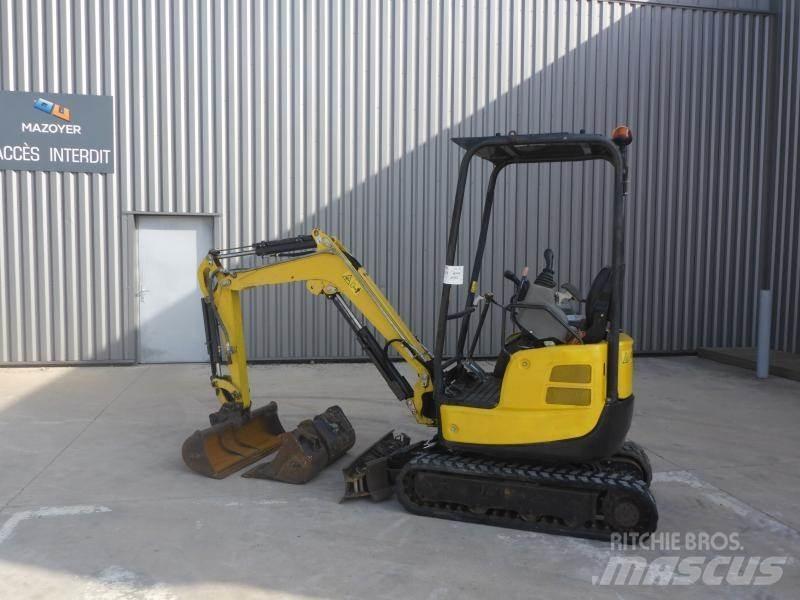 Yanmar VIO17U Mini bagri <7t