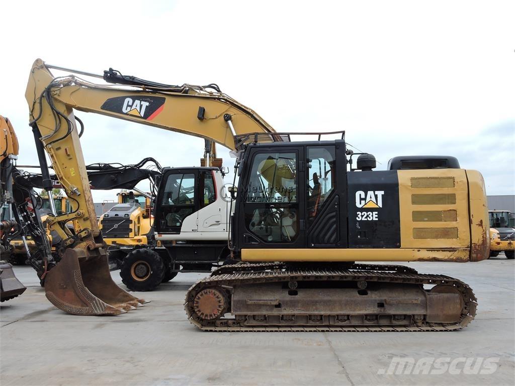 CAT 323EL Bagri goseničarji