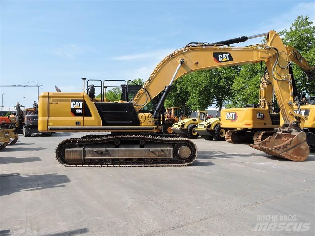 CAT 336 + GPS Bagri goseničarji