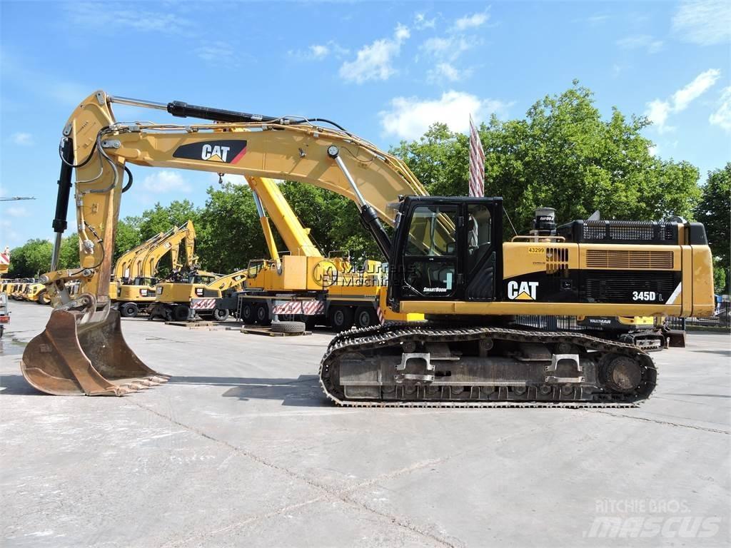 CAT 345D Bagri goseničarji