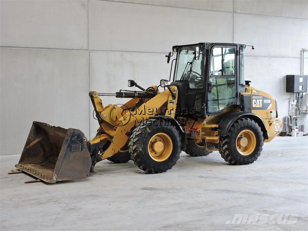 CAT 908M + FORK Kolesni nakladalci