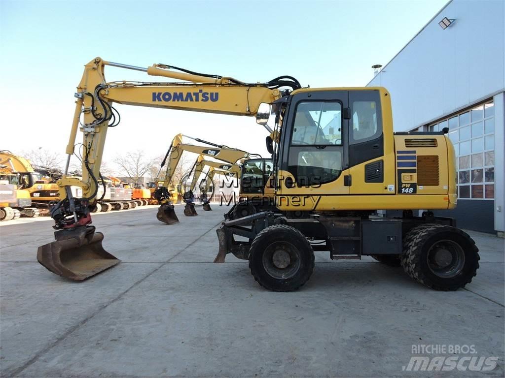Komatsu PW148 Bagri na kolesih