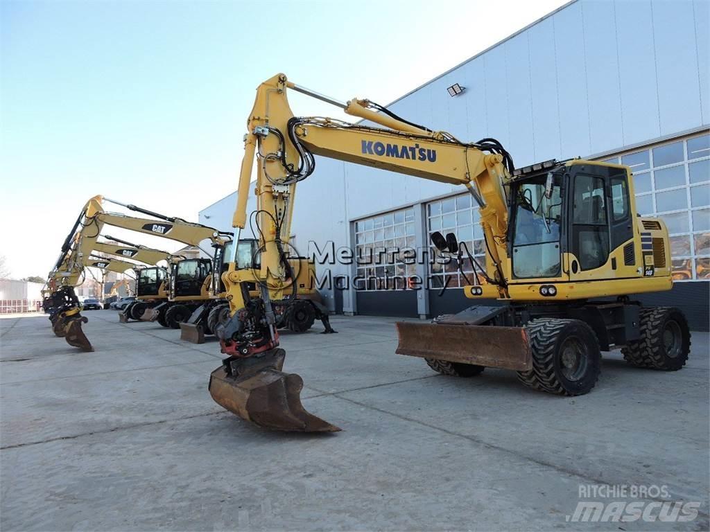 Komatsu PW148 Bagri na kolesih