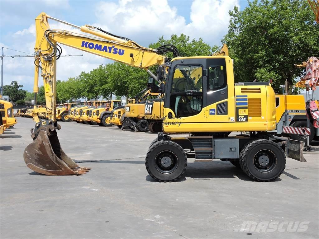 Komatsu PW148 Bagri na kolesih