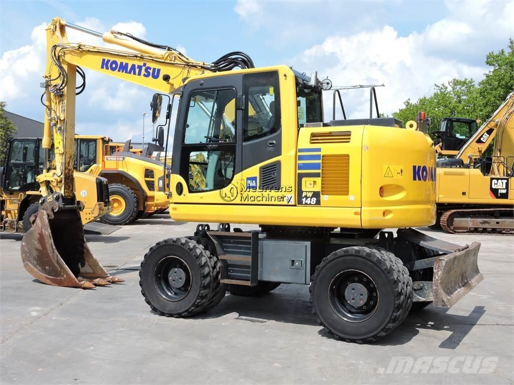 Komatsu PW148 Bagri na kolesih
