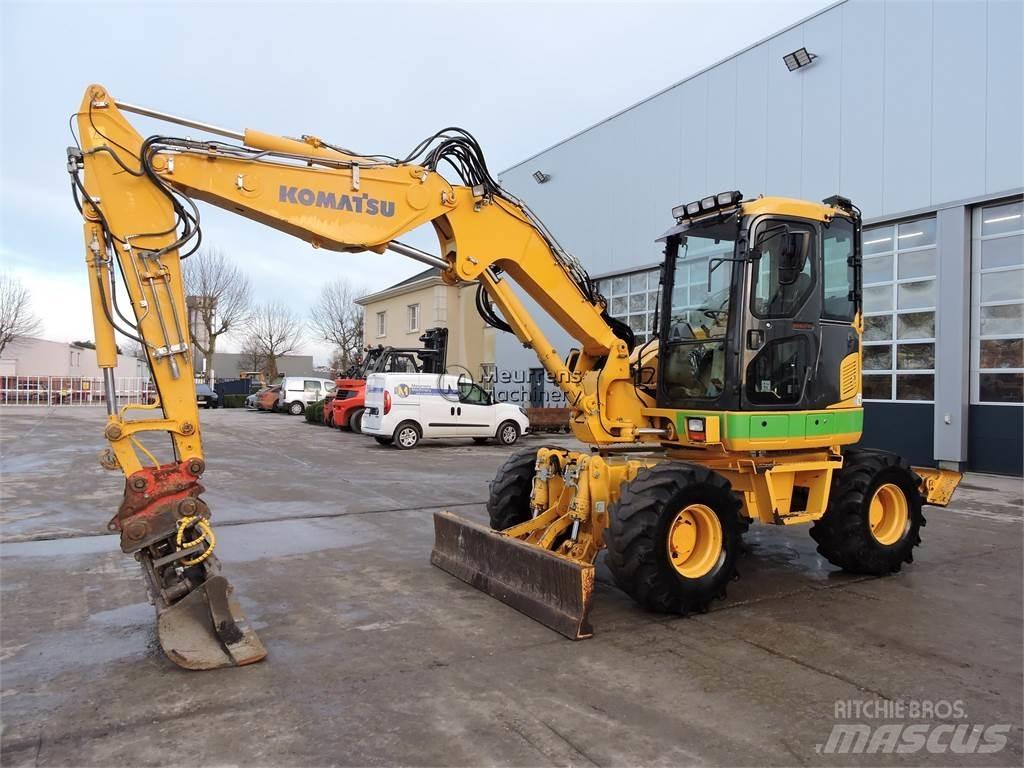 Komatsu PW98 Bagri na kolesih