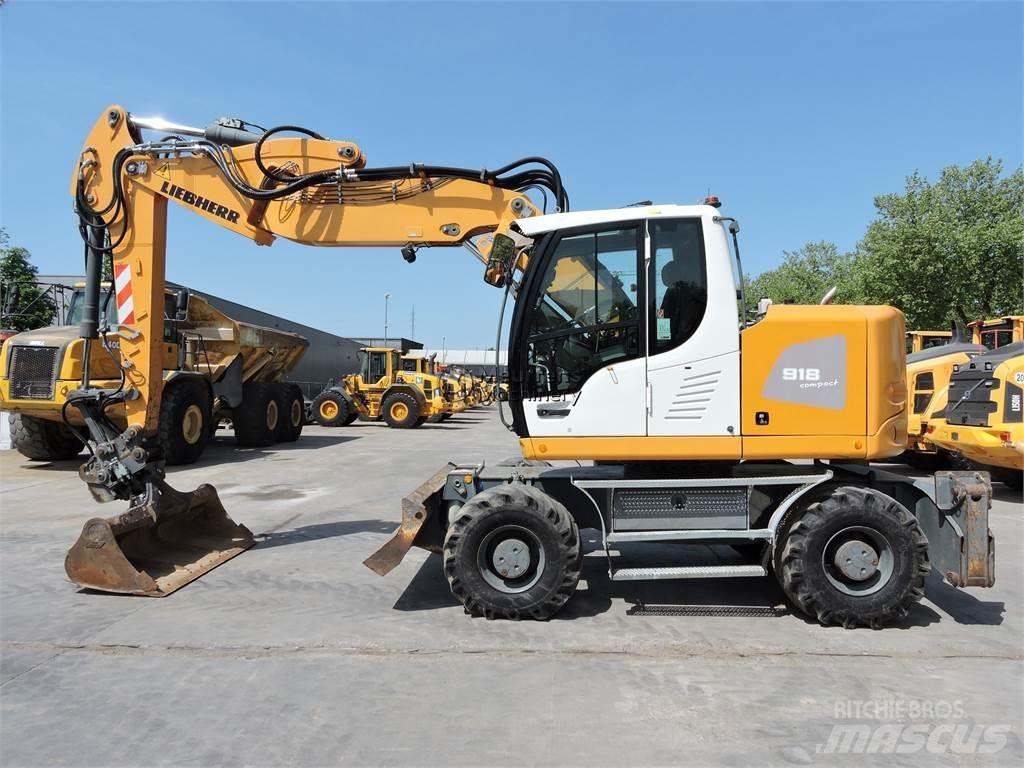 Liebherr A918 Bagri na kolesih