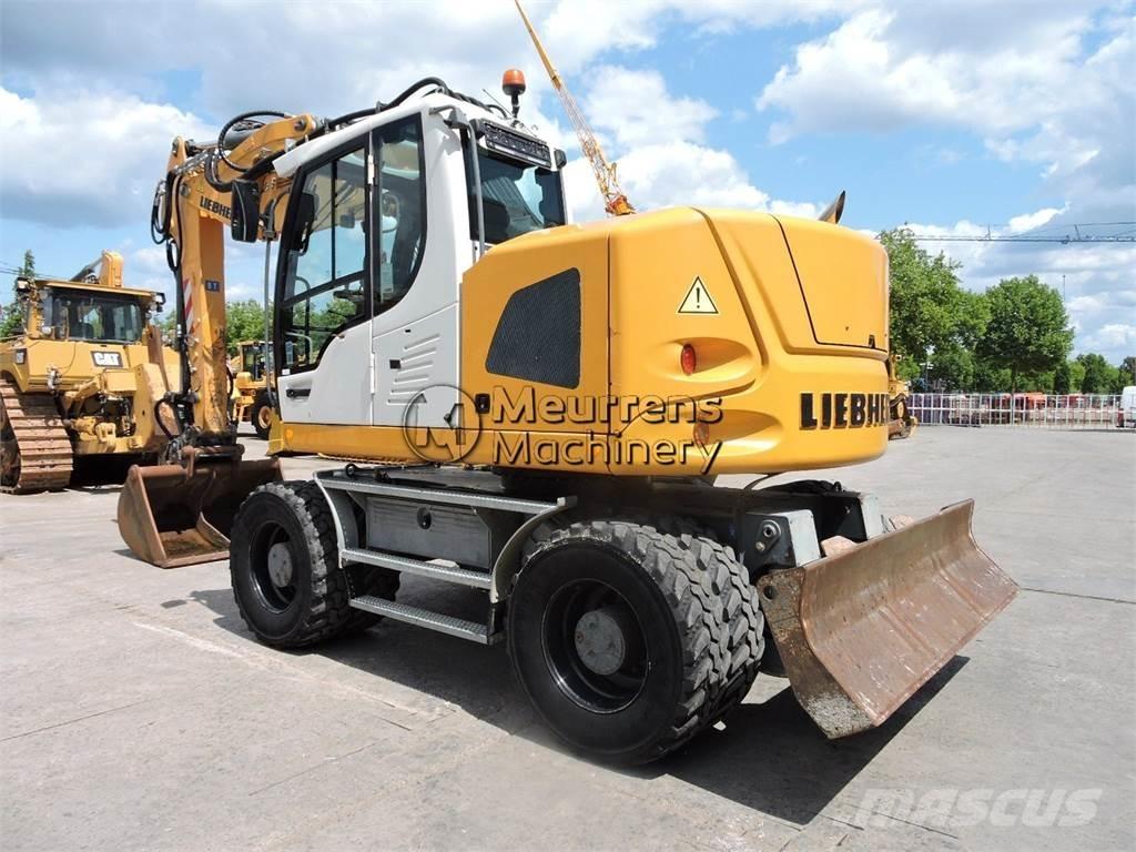 Liebherr A918 Bagri na kolesih